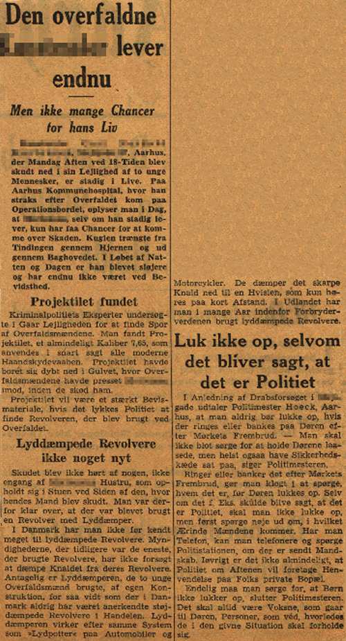 The Article is from the arcives at The Occupation Museum in Aarhus, Denmark.
